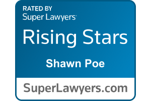 Rated by Super Lawyers Rising Stars Shawn Poe